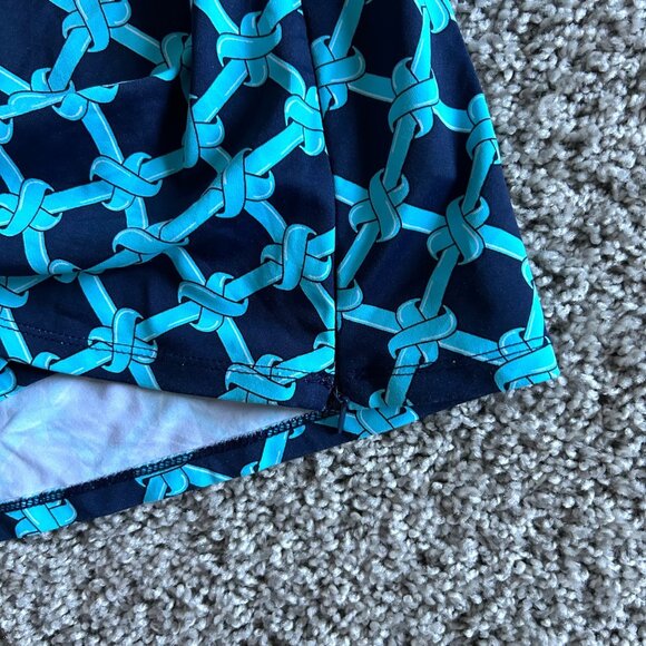 LuLu B Womens Medium Golf Skort UPF 50+ Blue - Picture 4 of 8